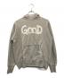 GOODENOUGH（グッドイナフ）の古着「00S ベンチレーションパーカー」｜グレー