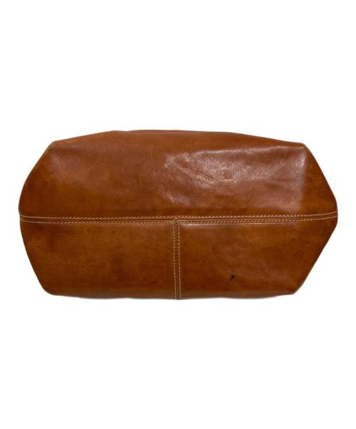 Vivienne Westwood（ヴィヴィアンウエストウッド）Vivienne Westwood (ヴィヴィアンウエストウッド) オーブレザートートバッグ ブラウンの古着・服飾アイテム