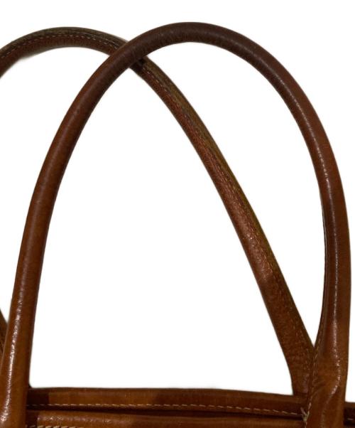 Vivienne Westwood（ヴィヴィアンウエストウッド）Vivienne Westwood (ヴィヴィアンウエストウッド) オーブレザートートバッグ ブラウンの古着・服飾アイテム