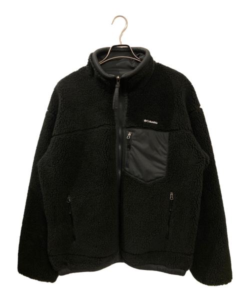 Columbia（コロンビア）Columbia (コロンビア) シカゴアべニューリバーシブルフリースジャケット ブラック サイズ:Mの古着・服飾アイテム