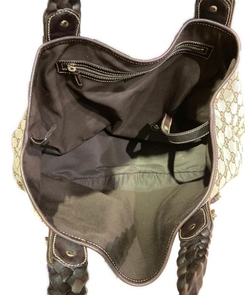 GUCCI（グッチ）GUCCI (グッチ) ホースビットGGキャンバスバッグの古着・服飾アイテム