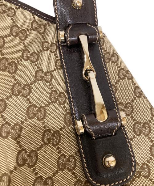 GUCCI（グッチ）GUCCI (グッチ) ホースビットGGキャンバスバッグの古着・服飾アイテム