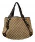 GUCCI (グッチ) ホースビットGGキャンバスバッグ：50000円