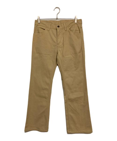 Hysteric Glamour（ヒステリックグラマー）Hysteric Glamour (ヒステリックグラマー) ブーツカットパンツ ベージュ サイズ:Mの古着・服飾アイテム