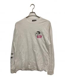 Hysteric Glamour（ヒステリックグラマー）の古着「SUPER FUZZ#4 Tシャツ」｜ホワイト