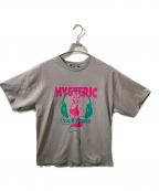 Hysteric Glamourヒステリックグラマー）の古着「SOUNDWAVE Tシャツ」｜グレー