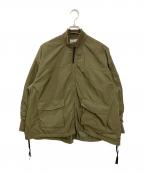BEARDSLEYビアズリー）の古着「フレアMA-1ブルゾン」｜カーキ