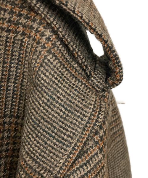 stein（シュタイン）stein (シュタイン) OVERSIZED OVERLAPED TRENCH COAT ブラウン サイズ:Sの古着・服飾アイテム