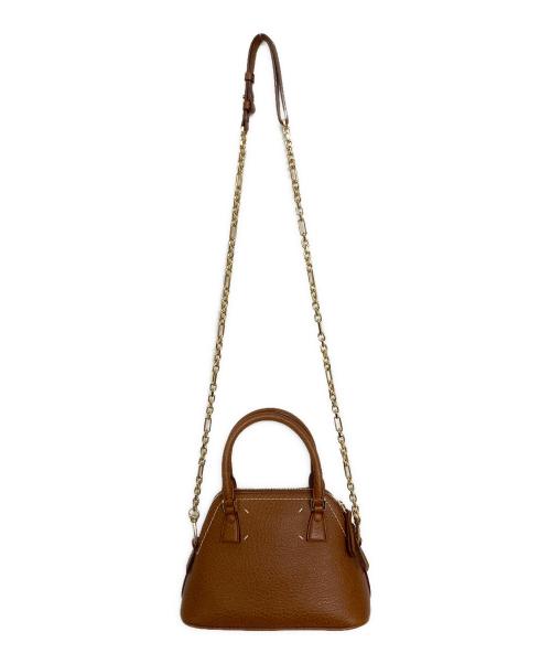 Maison Margiela（メゾンマルジェラ）Maison Margiela (メゾンマルジェラ) 5ACマイクロ2WAYバッグ ブラウンの古着・服飾アイテム