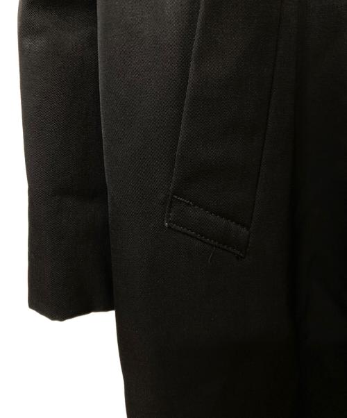 Y's for men（ワイズフォーメン）Y's for men (ワイズフォーメン) 90S ウールギャバジンラグランロングコート ブラック サイズ:Lの古着・服飾アイテム