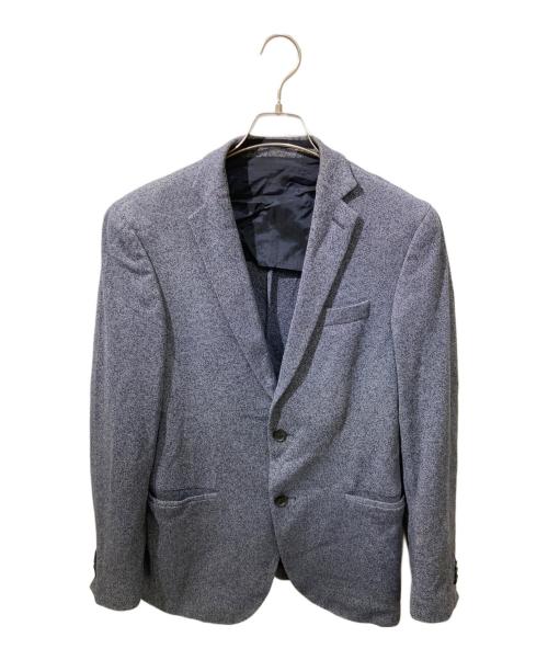 BOSS HUGO BOSS（ボス ヒューゴボス）BOSS HUGO BOSS (ボス ヒューゴボス) テーラードジャケット ネイビー サイズ:44の古着・服飾アイテム