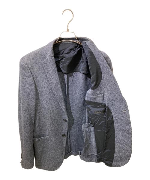 BOSS HUGO BOSS（ボス ヒューゴボス）BOSS HUGO BOSS (ボス ヒューゴボス) テーラードジャケット ネイビー サイズ:44の古着・服飾アイテム