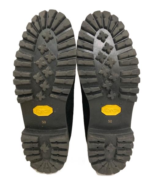 40CARATS&525（フォーティーカラッツアンドゴーニーゴ）40CARATS&525 (フォーティーカラッツアンドゴーニーゴ) vibramソールハラコローファー ブラック サイズ:50の古着・服飾アイテム