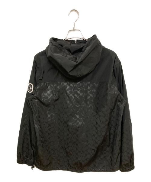 COACH（コーチ）COACH (コーチ) シグネチャーナイロンジャケット ブラック サイズ:Lの古着・服飾アイテム