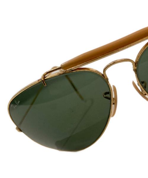 RAY-BAN（レイバン）RAY-BAN (レイバン) ヴィンテージパイロット/サングラス グリーン×ゴールドの古着・服飾アイテム