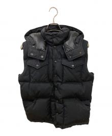 THE NORTHFACE PURPLELABEL（ザ・ノースフェイス パープルレーベル）の古着「ダウンベスト」｜ブラック