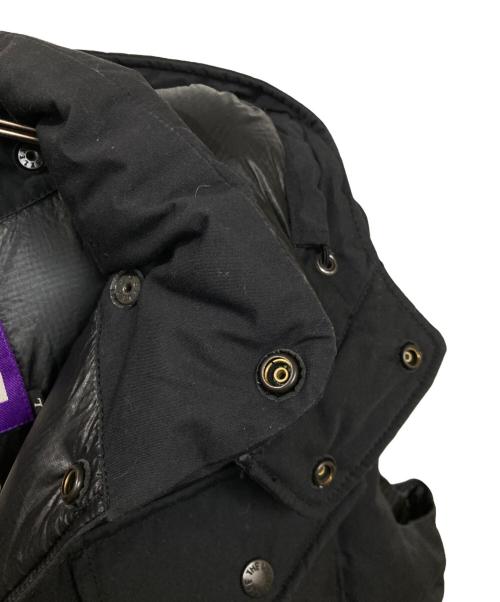 THE NORTHFACE PURPLELABEL（ザ・ノースフェイス パープルレーベル）THE NORTHFACE PURPLELABEL (ザ・ノースフェイス パープルレーベル) ダウンベスト ブラック サイズ:Lの古着・服飾アイテム