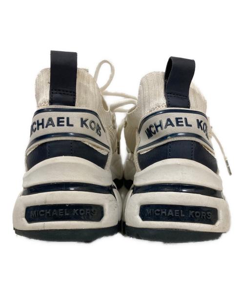 MICHAEL KORS（マイケル・コース）MICHAEL KORS (マイケル・コース) ミッドカットスニーカー ホワイト サイズ:7Mの古着・服飾アイテム