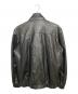 DIESEL (ディーゼル) パンチングレザージャケット ブラック サイズ:M：15000円