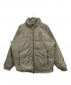 TAIONタイオン）の古着「MILITALY LEVEL7 JACKET　/  ダウンジャケット モンスターパーカー」｜カーキ