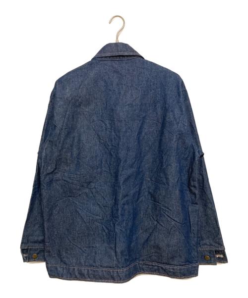 PRISON BLUES（プリズンブルース）PRISON BLUES (プリズンブルース) カバーオール インディゴ サイズ:SMサイズの古着・服飾アイテム