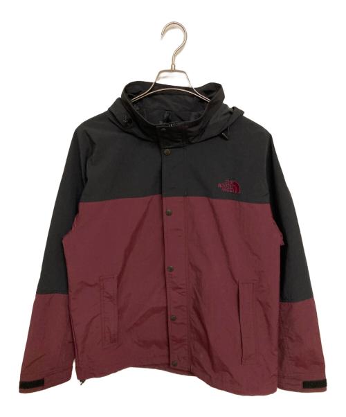 THE NORTH FACE（ザ ノース フェイス）THE NORTH FACE (ザ ノース フェイス) マウンテンパーカー ハイドレナウィンドジャケット ブラック×レッド サイズ:Lの古着・服飾アイテム