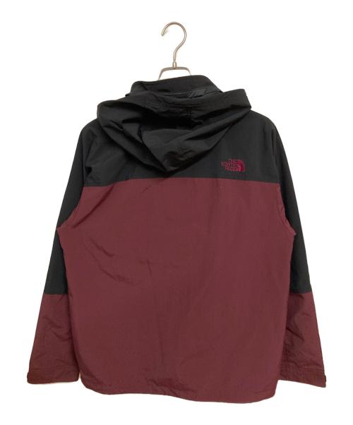 THE NORTH FACE（ザ ノース フェイス）THE NORTH FACE (ザ ノース フェイス) マウンテンパーカー ハイドレナウィンドジャケット ブラック×レッド サイズ:Lの古着・服飾アイテム