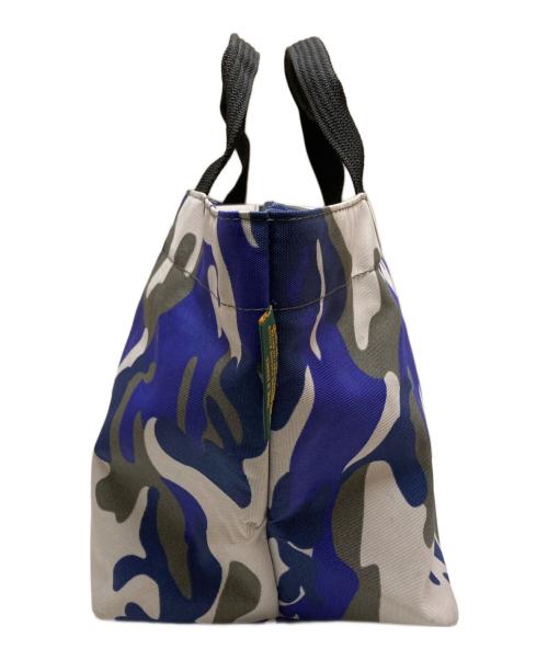 Herve Chapelier（エルベシャプリエ）Herve Chapelier (エルベシャプリエ) ナイロン舟型トートバック ブルーの古着・服飾アイテム
