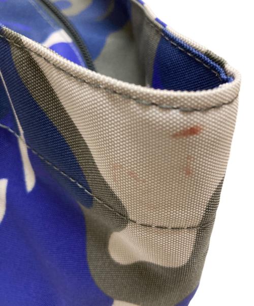 Herve Chapelier（エルベシャプリエ）Herve Chapelier (エルベシャプリエ) ナイロン舟型トートバック ブルーの古着・服飾アイテム