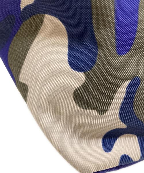 Herve Chapelier（エルベシャプリエ）Herve Chapelier (エルベシャプリエ) ナイロン舟型トートバック ブルーの古着・服飾アイテム