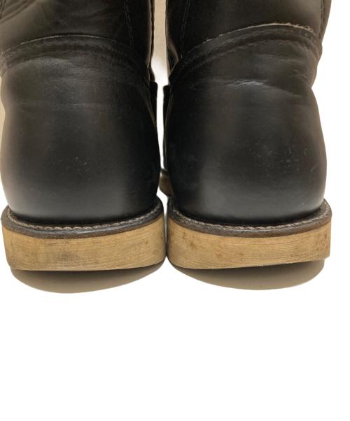 RED WING（レッドウィング）RED WING (レッドウィング) ペコスブーツ ブラック サイズ:9の古着・服飾アイテム