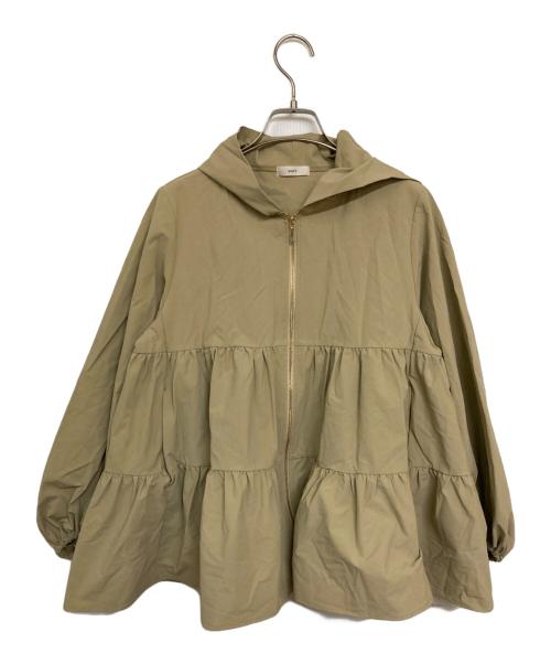 YORI（ヨリ）yori (ヨリ) 撥水ストレッチパーカー ベージュ サイズ:34の古着・服飾アイテム