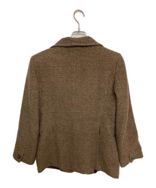 MaxMara（マックスマーラ）MaxMara (マックスマーラ) アルパカヴァージンウールコート ブラウン サイズ:42の古着・服飾アイテム