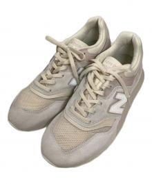 NEW BALANCE×KITH（ニューバランス×キス）の古着「ロニーファイグ イースター ローカットスニーカー」｜アイボリーライトピンク