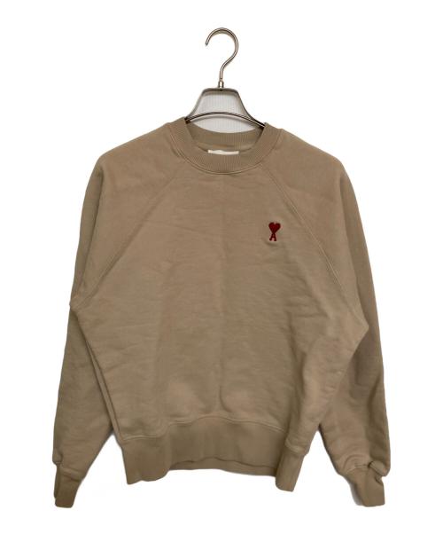 AMI PARIS（アミ パリス）AMI PARIS (アミ パリス) スウェット ベージュ サイズ:Sの古着・服飾アイテム