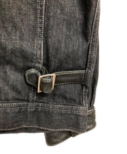 Schott（ショット）Schott (ショット) ネップブラックデニム ワークジャケット ブラック サイズ:Mの古着・服飾アイテム