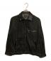 Schott（ショット）の古着「ネップブラックデニム ワークジャケット」｜ブラック
