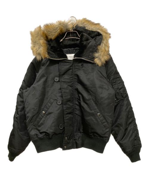 AVIREX（アヴィレックス）AVIREX (アヴィレックス) COMMERCIAL N-2B / コマーシャルN-2Bジャケット ブラック サイズ:Lの古着・服飾アイテム