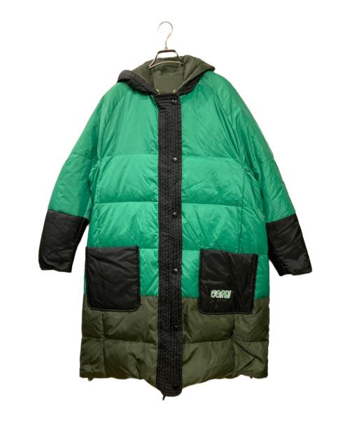 MARNI（マルニ）MARNI (マルニ) リバーシブルダウンコート グリーン サイズ:38の古着・服飾アイテム