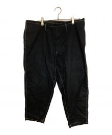 Gipsy（ジプシー）の古着「6OZ DENIMYS STITCH PANTS W」｜ブラック
