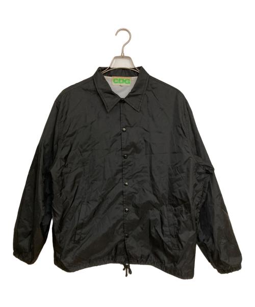 CDG（シーディージー）CDG (シーディージー) コーチジャケット ブラック サイズ:Lの古着・服飾アイテム