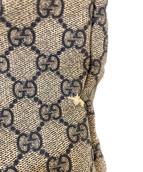 GUCCI（グッチ）GUCCI (グッチ) GGキャンバストートバッグ グレーの古着・服飾アイテム