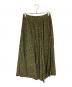 KENZO (ケンゾー) レオパード柄スカート カーキ サイズ:36：20000円