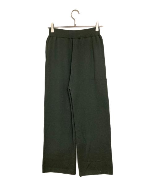 Graphpaper（グラフペーパー）Graphpaper (グラフペーパー) Mercerized Fine Wool Knit Pants グリーンの古着・服飾アイテム