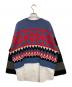 KEITA MARUYAMA (ケイタマルヤマ) ENFOLD (エンフォルド) MIX KNIT PULLOVER ネイビー サイズ:38：18000円