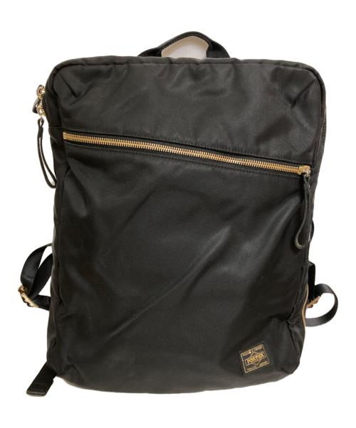 PORTER GIRL（ポーターガール）PORTER GIRL (ポーターガール) SHEA/2WAY DAYPACK(S) ブラックの古着・服飾アイテム