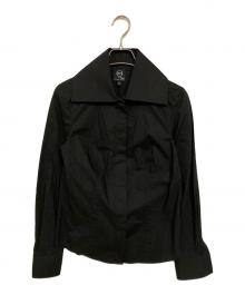 ALEXANDER McQUEEN（アレキサンダーマックイーン）の古着「ビックカラーシャツ」｜ブラック