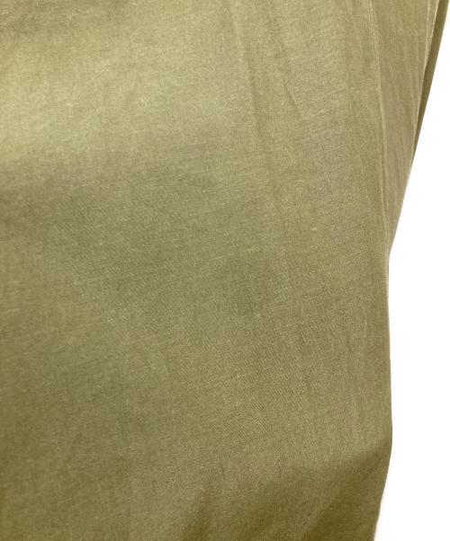 mizuiro-ind（ミズイロインド）mizuiro-ind (ミズイロインド) 変形ノースリーブワンピース カーキ サイズ:Freeの古着・服飾アイテム