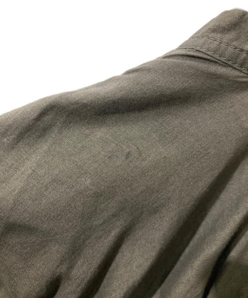 mizuiro-ind（ミズイロインド）mizuiro-ind (ミズイロインド) バンドカラーシャツ ブラウン サイズ:なしの古着・服飾アイテム
