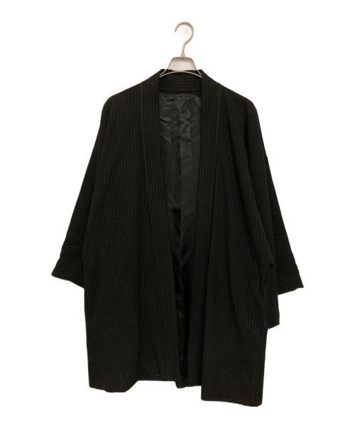 TROVE（トローヴ）TROVE (トローヴ) FLANNEL HAORI / フランネル羽織 ブラック サイズ:3の古着・服飾アイテム